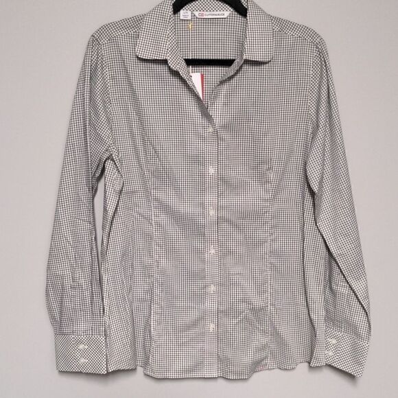 NWT Cutter & Buck Long Sleeve Button Down Blouse - Picture 1 of 6